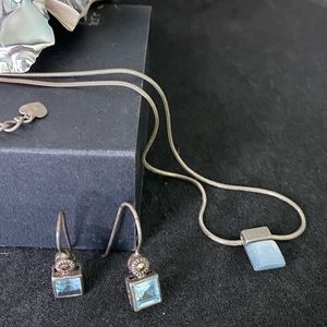 Necklace and earring set